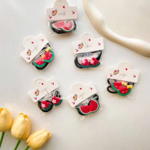 Alternative view of کش موی جفتی پیکسل هندوانه‌ی یلدایی