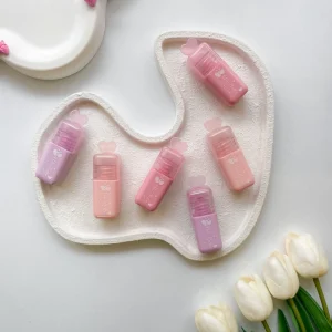 لیپ‌گلاس قلبی شاین‌دار Miss Beauty