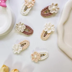 Alternative view of گیره موی بافت گل