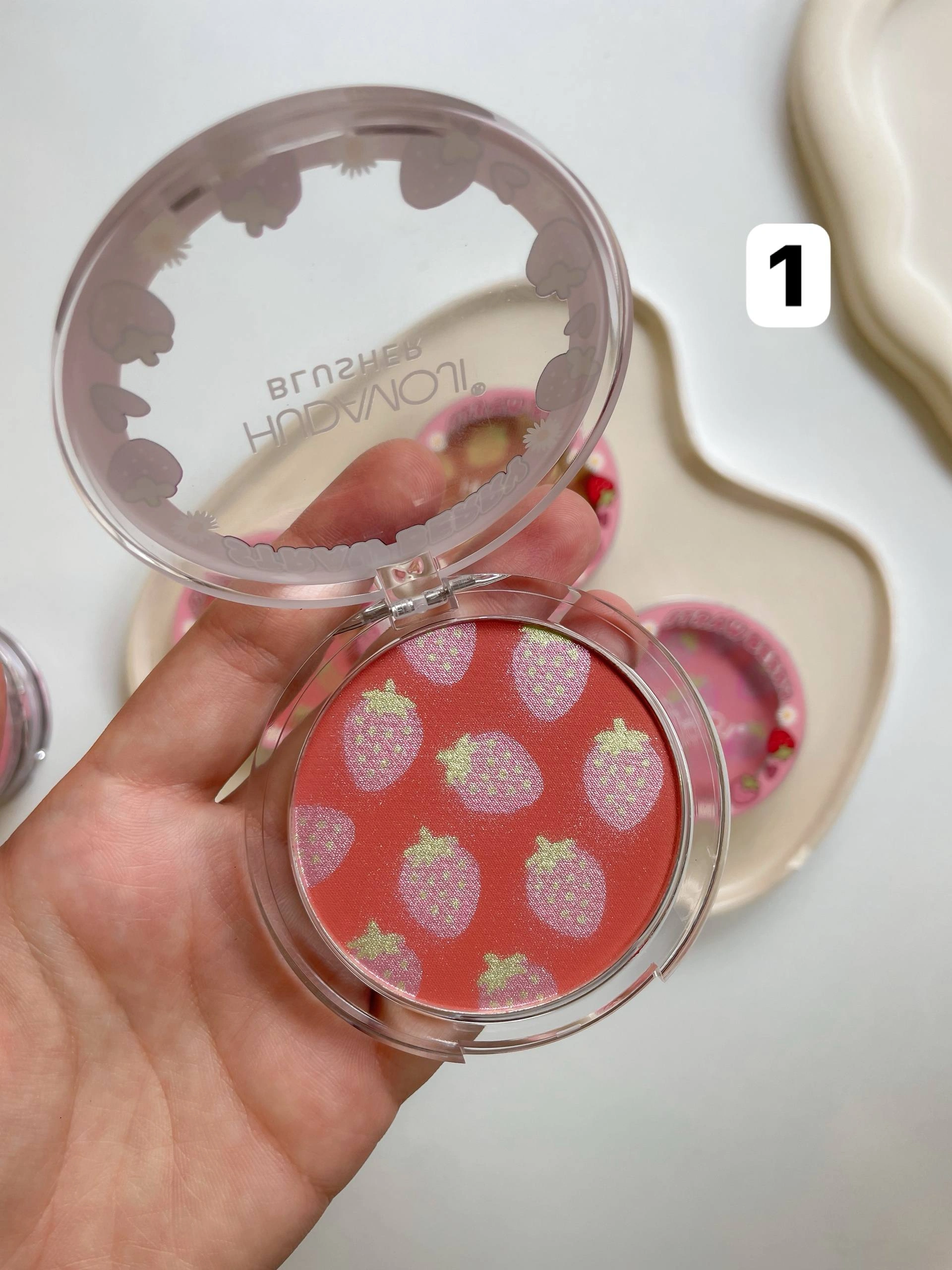 رژ گونه توتفرنگی هدا موجی - Image 2