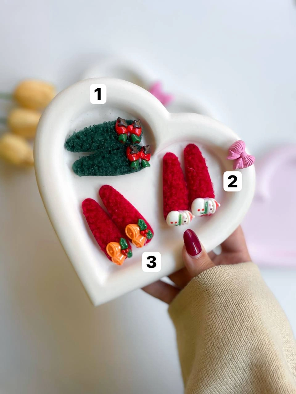 گیره تقتقی پولیشی کریسمسی - Image 3