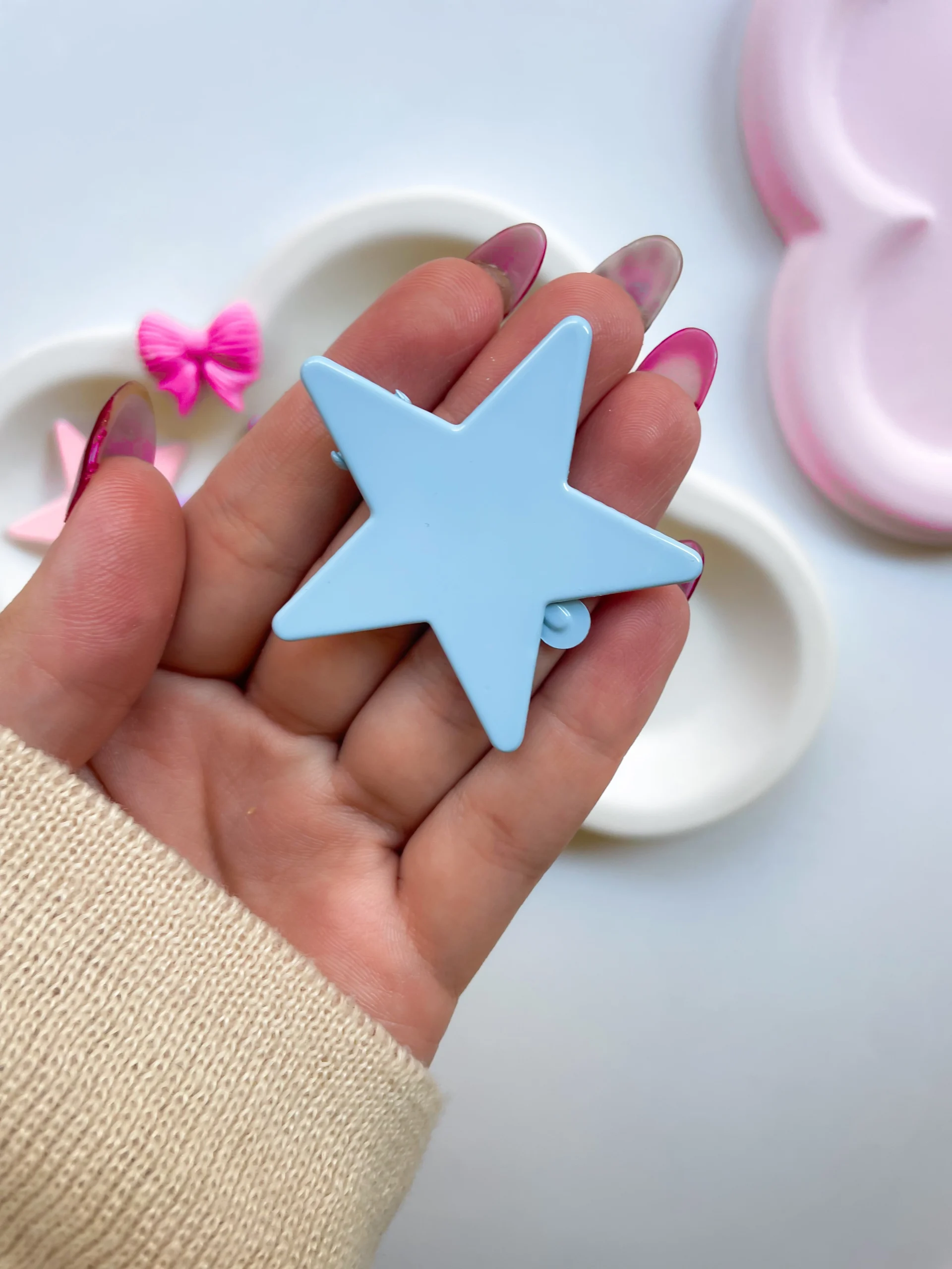 گیره تقتقی ستاره رنگی - Image 4