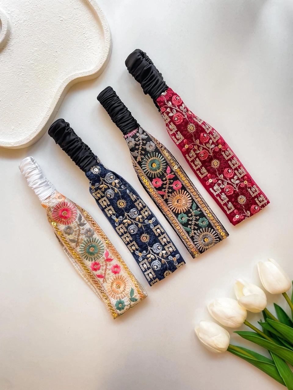 هدبند سوزندوزی اعلا