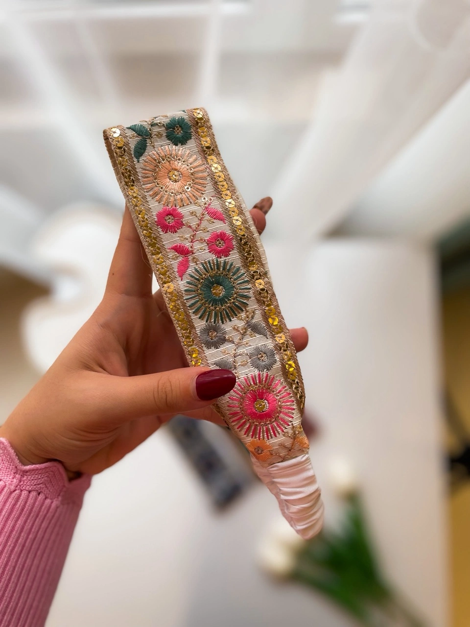 هدبند سوزندوزی اعلا - Image 5