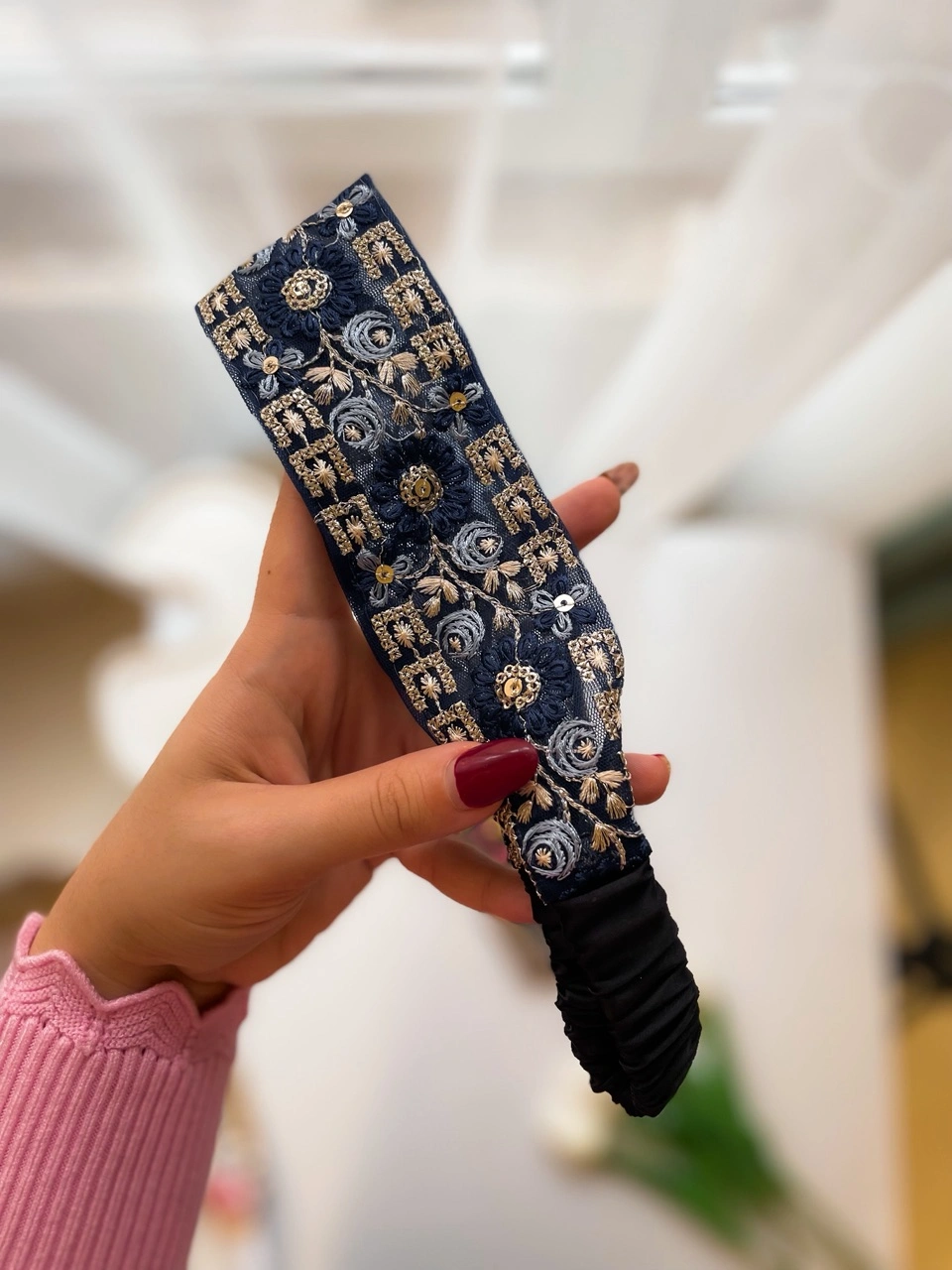 هدبند سوزندوزی اعلا - Image 4