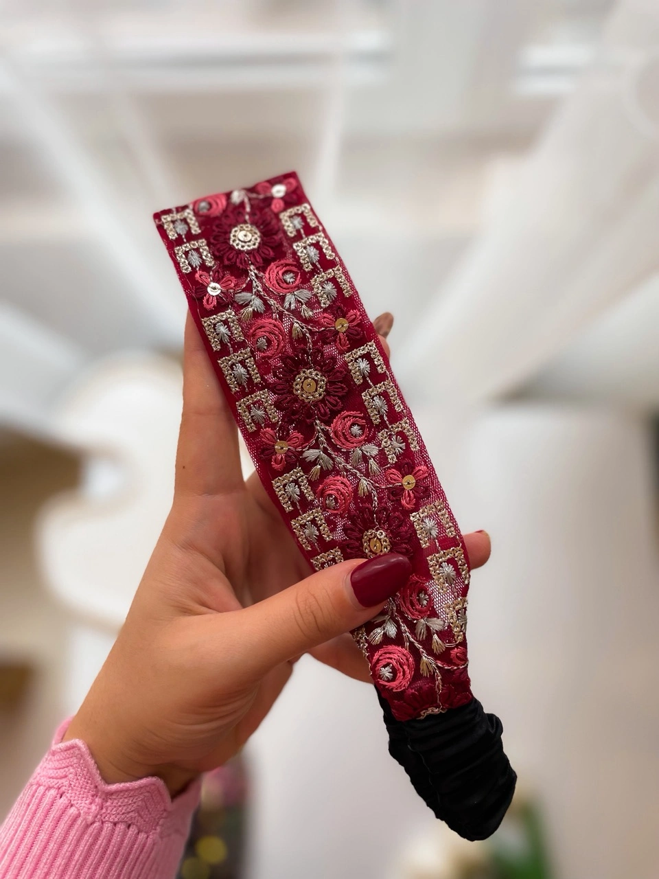 هدبند سوزندوزی اعلا - Image 2