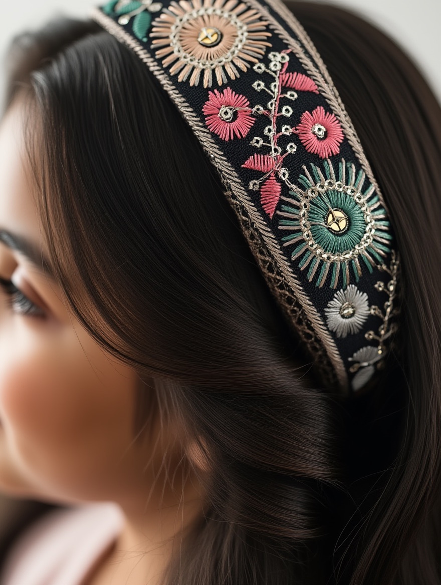 هدبند سوزندوزی اعلا - Image 11