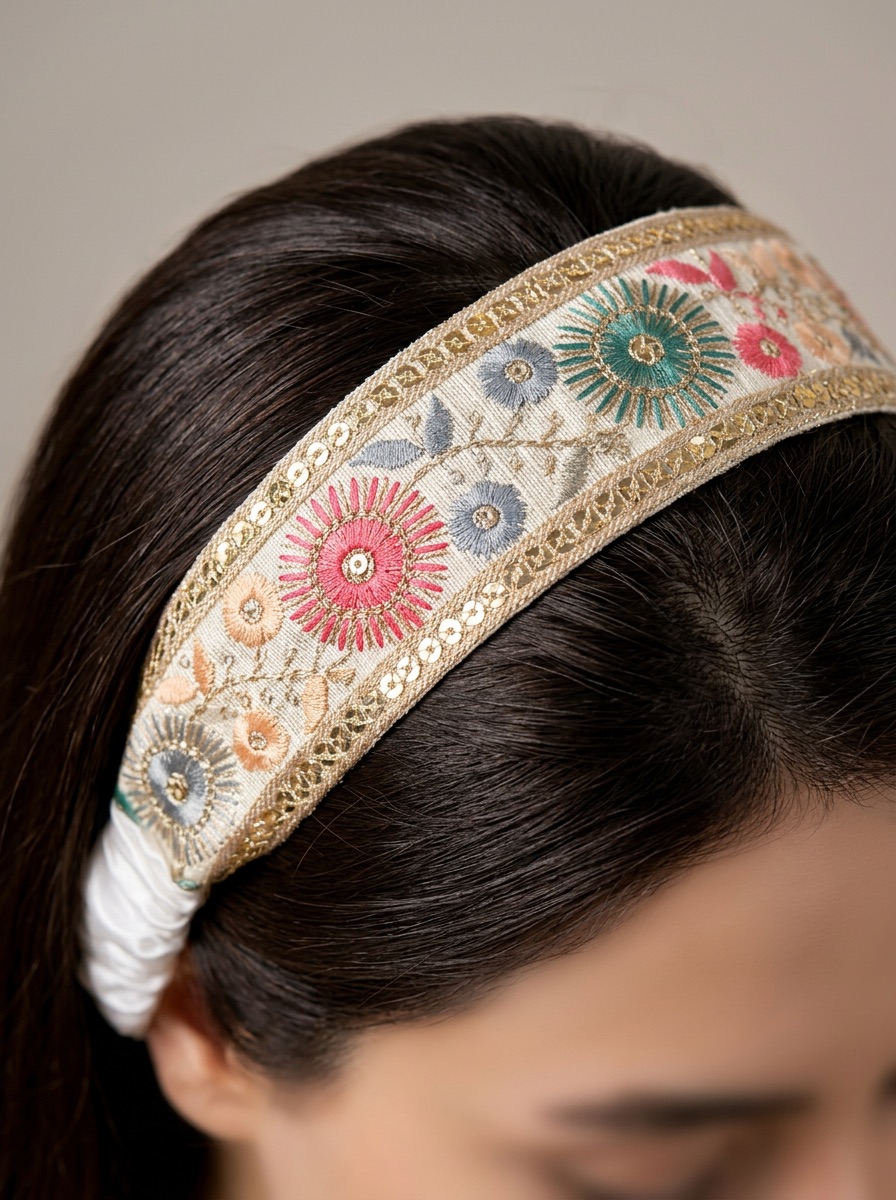 هدبند سوزندوزی اعلا - Image 8