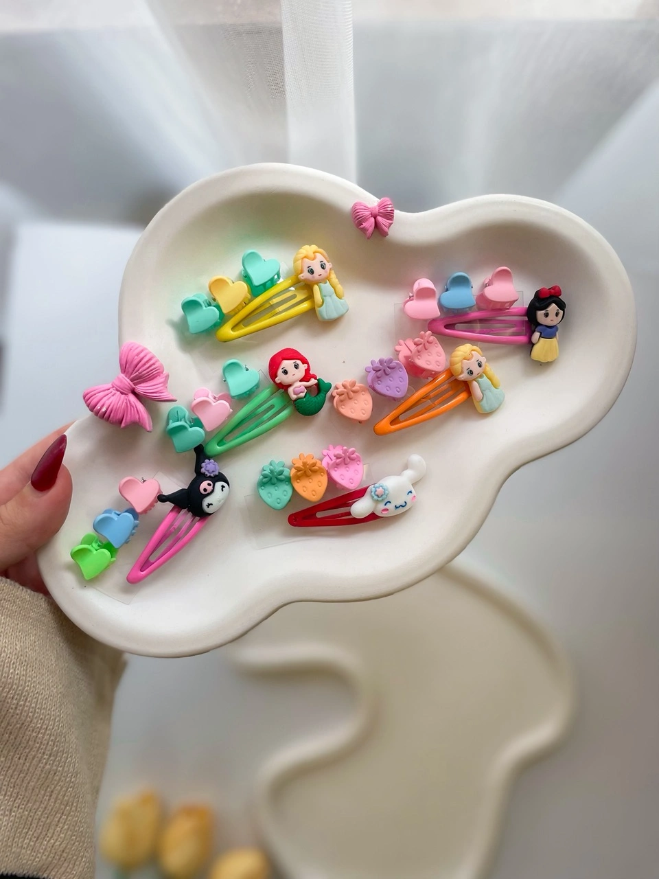 پک مینی کلیپس و گیره تقتقی پیکسلی