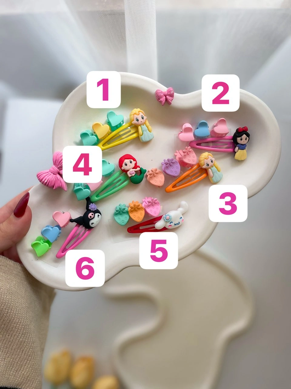 پک مینی کلیپس و گیره تقتقی پیکسلی - Image 2