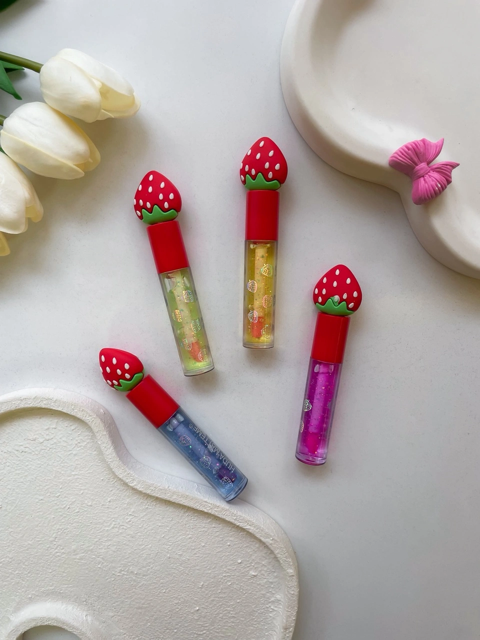 🍓 برق لب حرارتی توت فرنگی