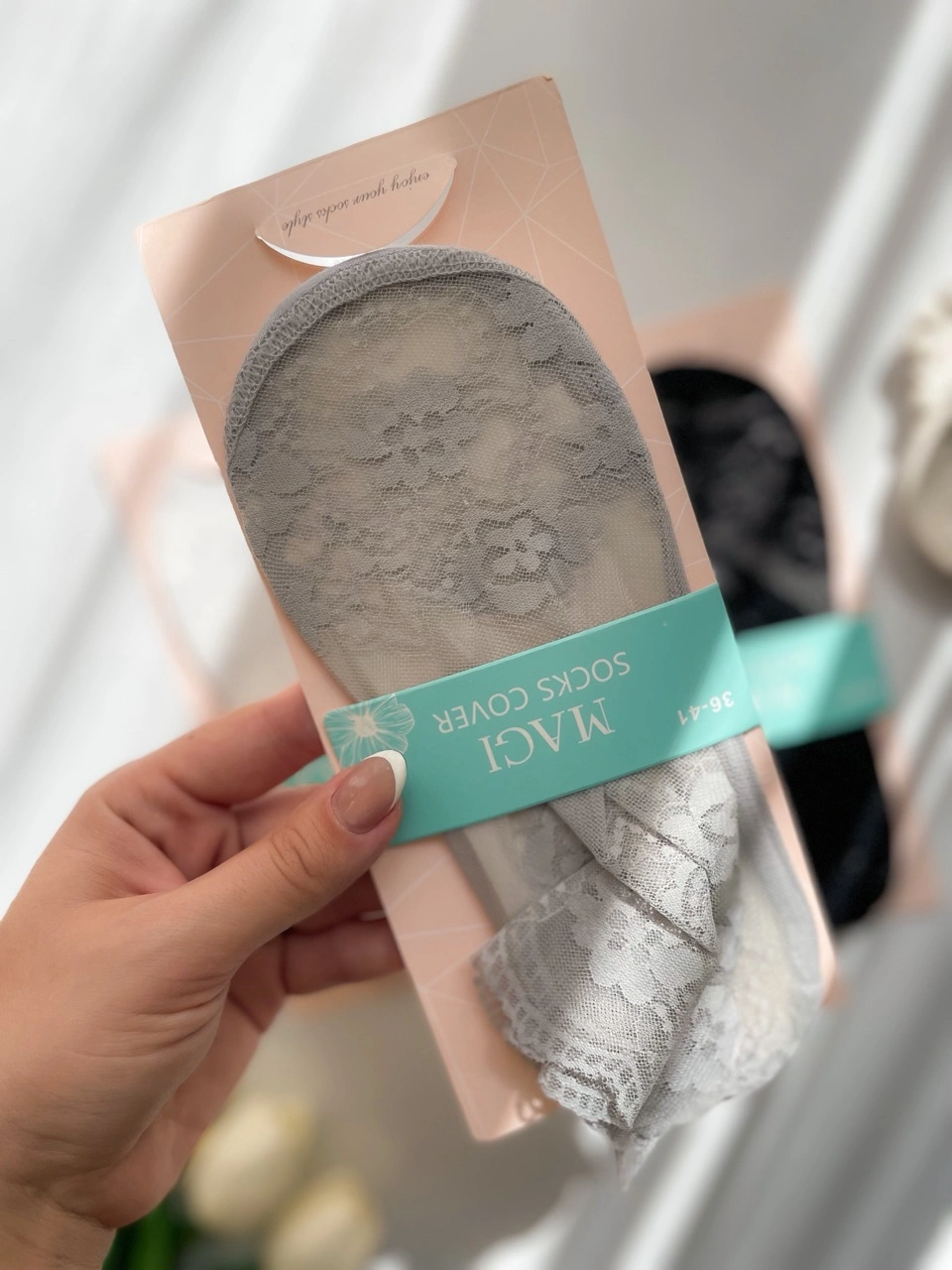 ✨ جوراب مجلسی توری زنانه - Image 4