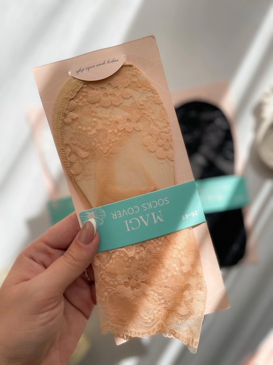 ✨ جوراب مجلسی توری زنانه - Image 5