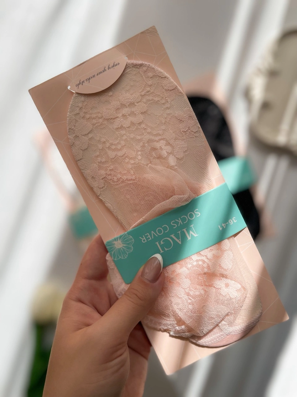 ✨ جوراب مجلسی توری زنانه - Image 6