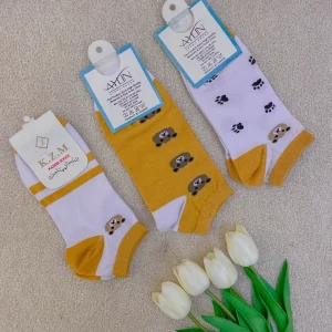 Alternative view of 🌸 جوراب فانتزی پاستلی