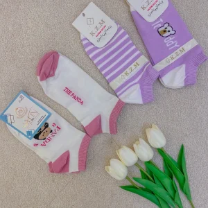 🌸 جوراب فانتزی پاستلی