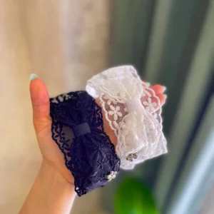 Alternative view of تل سر پاپیونی گیپوری زنانه دخترانه وارداتی